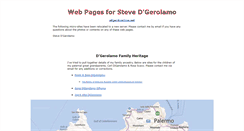 Desktop Screenshot of dgerolamo.net